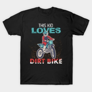 this kid loves motocross T-Shirt